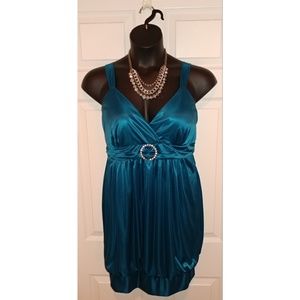 Taboo Junior Plus Size Cocktail/Prom Dress